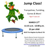 St. Patricks Day Jump Class 1